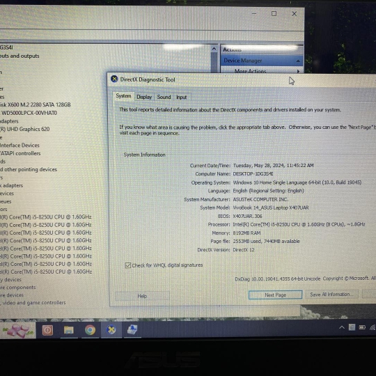 ASUS VivoBook X407 